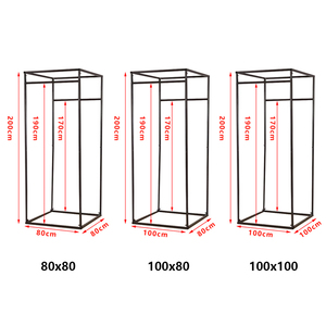 Probador portátil móvil Cambiar de habitación de venta al por menor cambio de ropa habitación para tienda de ropa - Product Image 6