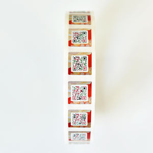 無料のソフトウェアシステムを備えた特許彫刻構造3D粘着ラベルカスタムセキュリティ改ざん明らかなQrコードステッカー - Product Image 4