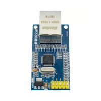 Módulo LAN Ethernet W5500 de alta calidad, pila de software TCP/IP compatible con MCU 51 y STM32, mejor que W5100