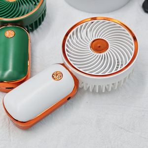พัดลมมือถือพกพาแบบ USB ขายดี ชาร์จได้ ลมแรง ขนาดเล็ก วัสดุพลาสติก ใช้เป็นอุปกรณ์เสริมความงาม คีมถอนขน ที่ทำความสะอาด - Product Image 3