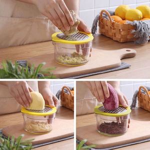 Hot Sell Fruit Tools Citrus Lemon Orange Reamer Squeezer Multi-Function 4 in 1 Manual Juicer Squeezer with Container - Product Image 4