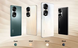 Teléfono Inteligente <span class=keywords><strong>Honor</strong></span> <span class=keywords><strong>70</strong></span> Pro <span class=keywords><strong>5G</strong></span> Usado, Pantalla OLED de 6.7 Pulgadas, 120Hz, Octa Core, Android 12, Carga Rápida de 100W, NFC, Batería de Más de 8000mAh - Product Image 6