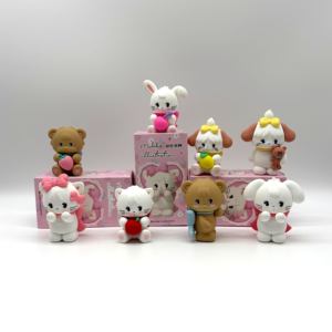 Ensemble de figurines en PVC sous licence Mikko - Boîte mystère - Design original de l'artiste, Matériel écologique, Vente en gros directe d'usine, Commande en gros - Product Image 1