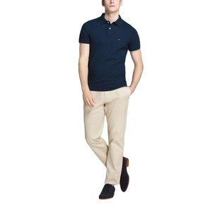 Pantalon chino extensible coupe classique, pantalon de golf décontracté, mélange de coton, pour le bureau, les voyages, le quotidien, vêtements décontractés élégants et confortables - Product Image 2
