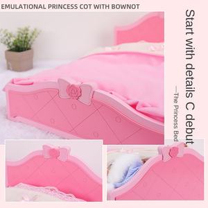 <span class=keywords><strong>Maison</strong></span> <span class=keywords><strong>de</strong></span> jeu en bois unisexe, mini lit <span class=keywords><strong>de</strong></span> princesse et lit <span class=keywords><strong>de</strong></span> poupée, jouet <span class=keywords><strong>de</strong></span> simulation pour la <span class=keywords><strong>maison</strong></span>, cadeau pour enfants - Product Image 3