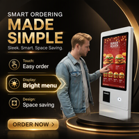 Terminal Pembayaran Kasir Pintar Android NFC POS dengan Layar 23,8 inci, Penyimpanan 128GB, Pengenalan Wajah, dan Pemindaian Kode QR