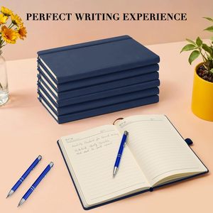 Bulk Custom Logo Fabric Cover Hardcover <b>Diary</b> Notebook-80 Sheets for Promotional Business Use - Product Image 2