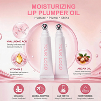 Vente en gros Watermeelon clear Collagen Lip Hyaluronic Acid Plump Plumping Lipgloss Lip Serum Spf Peptide Lipgloss