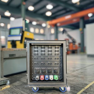 W-19 Tùy Chỉnh Nhà Phân Phối Điện 20 Đường 20A Mỹ Edison Phích Cắm Đầu Ra 4 Đường 19 Pin Đầu Ra Hộp Phân Phối Điện - Product Image 5