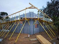 Blocs de mousse Icf 8 "Fournisseur de matériaux de construction Icf Blocs de construction Coffrage pour la construction Vente en gros