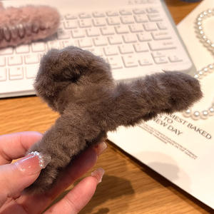 Pinza para el pelo de nueva tendencia, accesorio para la parte trasera de la cabeza, decoración de Año Nuevo, pinza de tiburón, de fábrica - Product Image 6