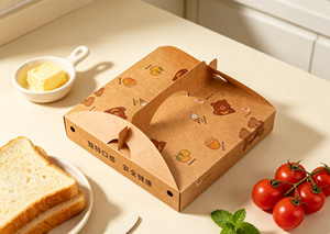 XINYUAN BGE-01 Eco-Friendly Recyclable Handmade High-End Four-Color Printed Embossed <b>Pulp</b> Paperboard Square Slotted Box Magnetic - Product Image 2