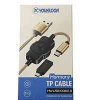 Nouveau câble TP Harmony / Câbles de point de test Harmony + Adaptateur USB COM 1.0 HW OEM DIY pour Dongle d'outil HarmonyOS Chimera Pro Huawei