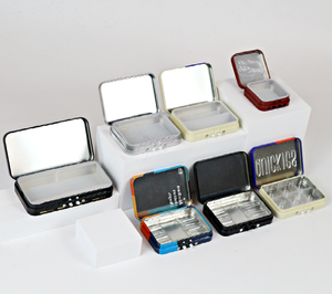 Cấp thực phẩm vật liệu kim loại kẹo Hộp Tùy chỉnh Gummy bao bì trẻ em kháng hộp thiếc thuốc lá vuông nhỏ kim loại tin trước CuộN hộp - Product Image 6