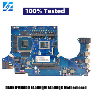 Carte mère d'ordinateur portable DA0NJFMBAD0 pour ASUS TUF Gaming FA506Q FA506QM FA506QR avec processeur <span class=keywords><strong>R5</strong></span> R7 R9, 100 % testée et fonctionnelle - Product Image 1