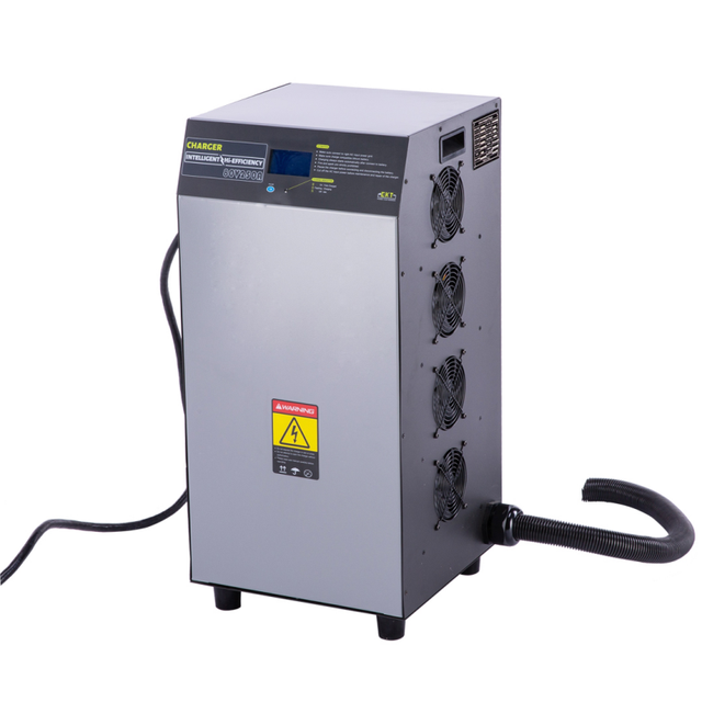 Industrial Electric 24V 48V 80V 18000WDC Fast Forklift Charger | 380V 3-Phase Input LiFePO4/Lead-Acid Batteries OTP CAN/RS485