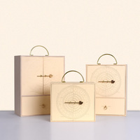Maßgefertigte Wiederverwendbare Recycelbare Kerzen-Geschenkbox Samt-Schubladenbox mit Eigenem Logo Mehrschichtige Geschenkbox