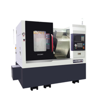 Máquina de Torneado CNC de 3 Ejes CK46MY Multitarea con Eje Y, Precio Económico, con Sistema de Control Funac, Máquina de Torneado Automática