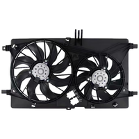 Ensemble de ventilateur de radiateur avec moteur pour Renault Master III Opel Movano III 12V Ventilateur de refroidissement automatique Remplacement OEM