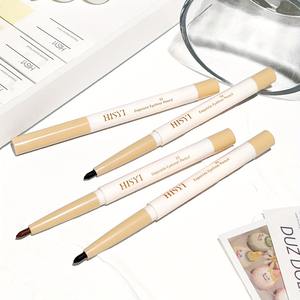 Lápices de <span class=keywords><strong>delineador</strong></span> de ojos impermeables de larga duración, maquillaje de ojos a prueba de manchas de pigmento alto, colores duales, ingredientes minerales fáciles para principiantes - Product Image 5