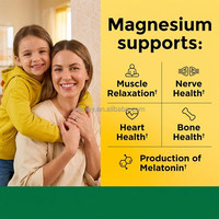 Gummies au citrate de magnésium infusées de probiotiques Custo Logo pour la santé intestinale et le soutien relaxant nocturne