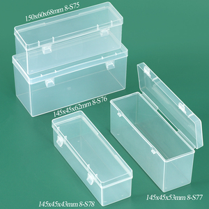 Caja de Herramientas Resistente de Diseño Personalizado SUNSHIN, Caja de Almacenamiento Rectangular de Plástico para Clavos, Destornilladores, Tarjetas Coleccionables y Organizador de Cables - Product Image 2