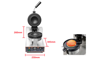 Máquina para Prensar Hamburguesas Pequeña, Máquina para Hacer Hamburguesas, Equipo para Snacks - Product Image 2
