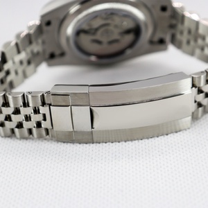 Fashionable High Quality Round Baby Blue Case Waterproof Nh35 Mechanical Stainless Steel Automatic Man Watch - Product Image 5