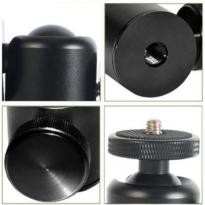 360 Degrés Pivotant Rotatif <span class=keywords><strong>Photographie</strong></span> appareil photo Trépied 1/4 mini rotule Adaptateur de <span class=keywords><strong>montage</strong></span> pour monopode selfie bâton - Product Image 5