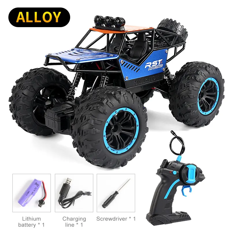 1:18 4WD RC Auto mit LED-Leuchten 2.4G Radio Fernbedienung Autos Buggy Offroad Control Trucks Jungen Spielzeug für Kinder