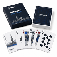 Cartes à jouer promotionnelles personnalisées, jeu de cartes en papier et emballage de marque pour événements B2B, cadeaux et activation en point de vente