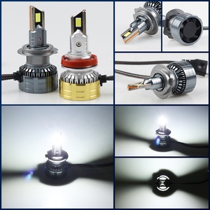 Prix d'usine K6 160W Ampoule de phare de voiture super lumineuse, modèles universels H1 H3 H4 H7 H11 9005 9006 12V, phares LED - Product Image 4