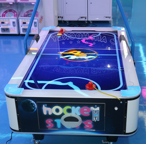 Novedosa Mesa de Air Hockey Eléctrica para Interiores Máquina de Juego Operada por Monedas para 2 Jugadores Diseño Atractivo Hockey Star Arcade - Product Image 3