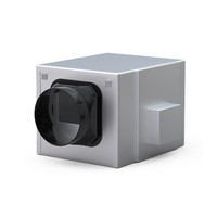 Ventilateur de pipeline sans pales à pression positive et à flux unidirectionnel 220V, dissipe efficacement la chaleur et prévient les problèmes internes