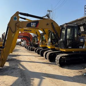 รถขุดไฮดรอลิกตีนตะขาบ Cat320D 20 ตัน ผลิตในญี่ปุ่น ชั่วโมงการทำงานต่ำ มาตรฐาน EPA/CE จัดส่งรวดเร็ว มอเตอร์หลัก เครื่องยนต์ PLC เกียร์ รุ่นปี 2024 - Product Image 1