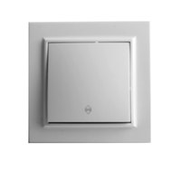 Vente en gros moderne 1 groupe 2 voies 220V IP22 Interrupteur mural 16A Interrupteur électrique en plastique ABS pour usage domestique Normes EU/UK/US