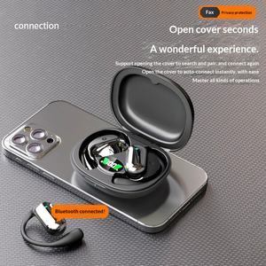 Écouteurs Bluetooth OWS à affichage numérique, étanches, pour le sport et les appels, avec réduction de bruit, à porter à l'oreille, pour la conduite - Product Image 3