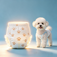 Couches pour animaux de compagnie personnalisées en gros, culottes de soin portables pour animaux, couches pour chiens respirantes, sèches et hypoallergéniques