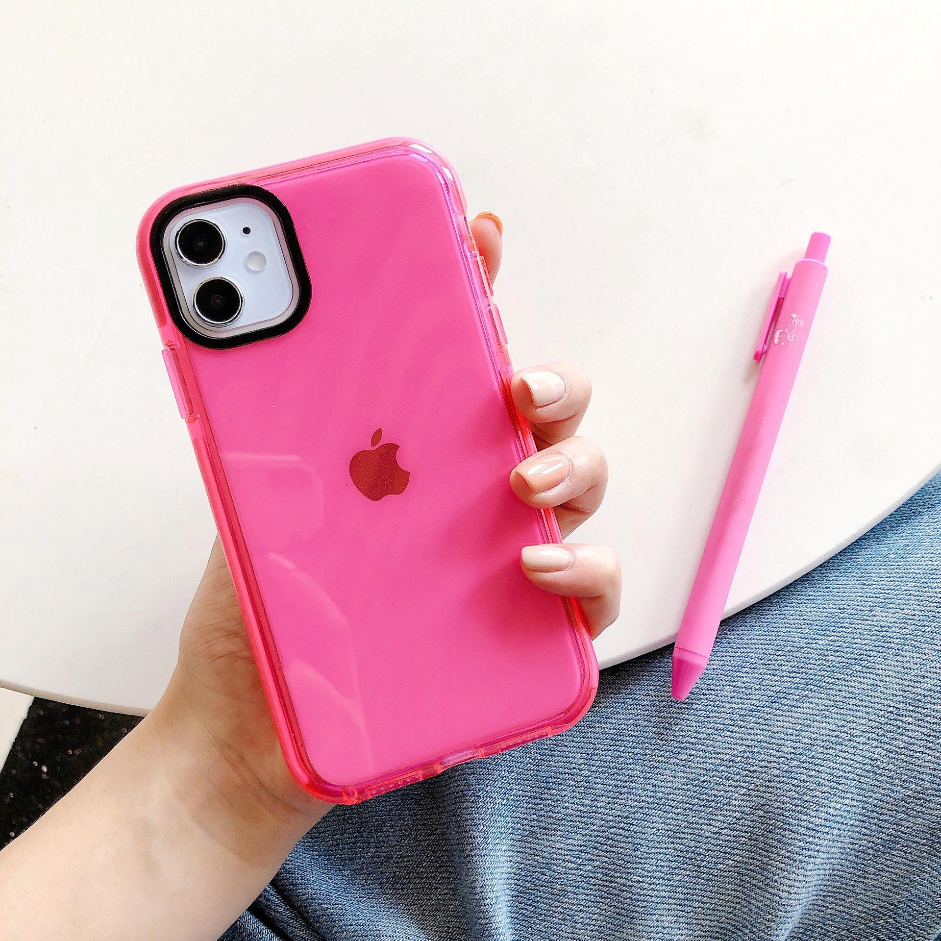 Rose fluorescente rouge