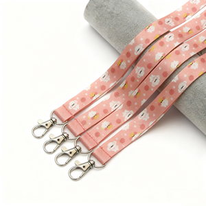 Manufacturer Cheap <b>Personalized</b> Neck Tool Printing <b>Keychain</b> Polyester Sublimation PET Lanyards With Logo Custom - Product Image 3