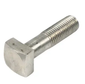 Selling well Carbon Steel Stainless Steel Square Thread M6 M4 Bolt Flat Square Head Bolt