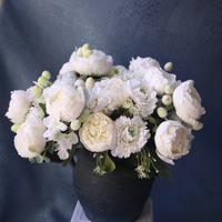 Fleurs artificielles en soie décoratives en gros pour arrangements floraux, centres de table de mariage, bouquets en vrac