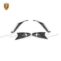 Pour Lamborghini Revuelto MSY, garniture de sourcils de phares en fibre de carbone sèche, accessoires de carrosserie automobile