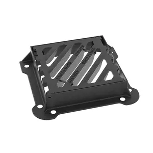 DI Customizable D400 Drain Grating Ductile Iron Casting Manhole Water Gully Grating