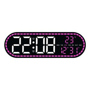 Einfache Geometrische Multifunktions-LED-Elektronische Dekorative Uhr für Gästezimmer, Restaurant und Schlafzimmer - Product Image 6