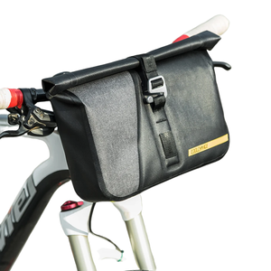 Échantillon gratuit de sac de guidon imperméable pour vélo de cyclisme en plein air, sac de panier d'entraînement personnalisé pour vélos - Product Image 4