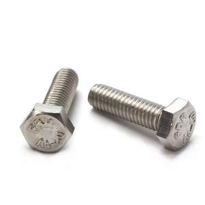 DIN933 A4-80 316 สกรูหัวหกเหลี่ยมสแตนเลส สกรูหัวหกเหลี่ยมความแข็งแรงสูง - Product Image 5