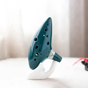 Bán Buôn Tùy Biến Ocarina Trong Alto C Với 12 Lỗ Cụ Âm Nhạc Ocarina Món Quà Của Trẻ Em