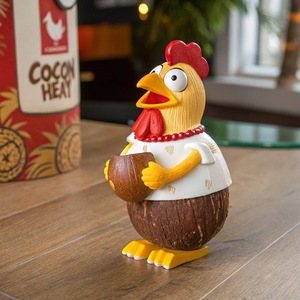 Peluche de Pollo de Coco, Recuerdo Turístico Cultural de Plástico, con Opción de Personalización - Product Image 1