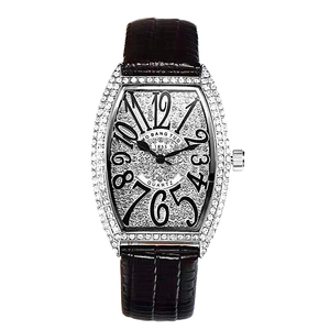 Montre de luxe pour homme en acier inoxydable à quartz 42 mm avec aiguille des secondes luminescente, phase lunaire, boîtier en verre, cadran en verre, mode, affaires - Product Image 2
